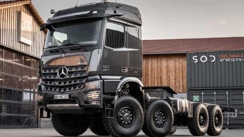 Дома на колёсах на базе грузовиков