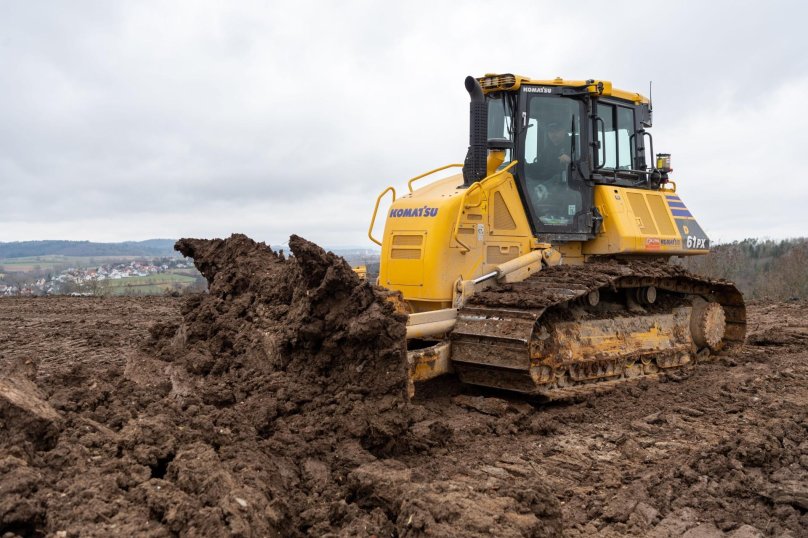 Бульдозер Komatsu d155a-5