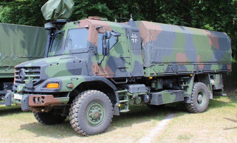Mercedes-Benz Zetros военный грузовик