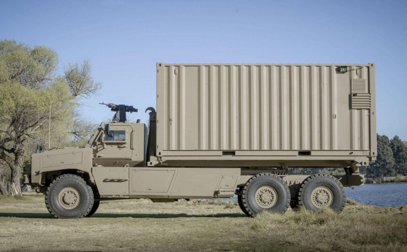 Грузовик МРАП ЮАР