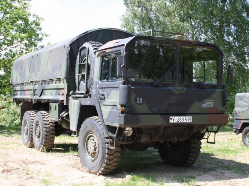Военные Грузовики ман