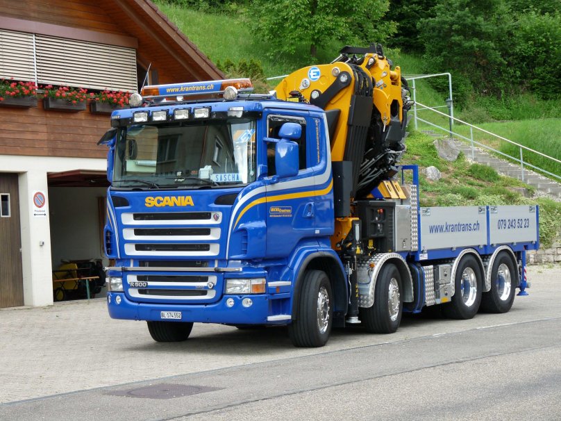 Манипулятор Скания 8х4