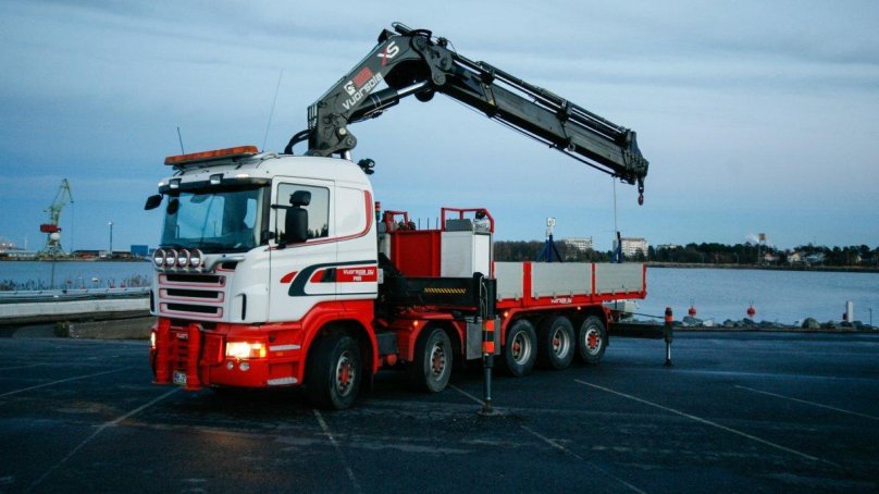 Манипулятор Скания 8х4