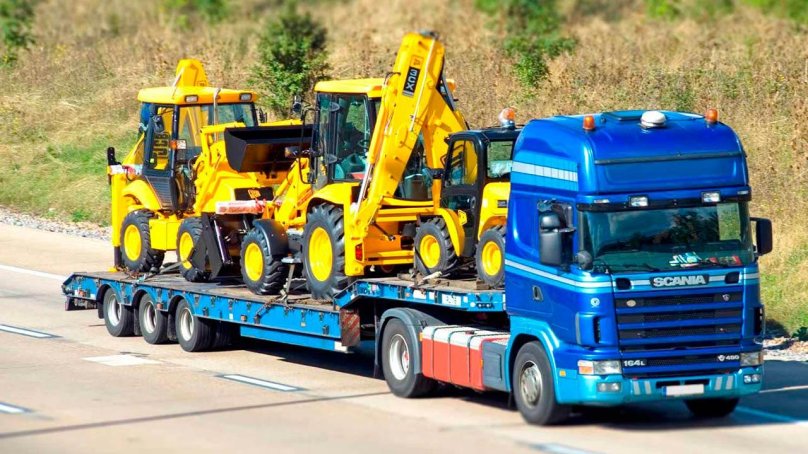 Скания негабарит самосвал