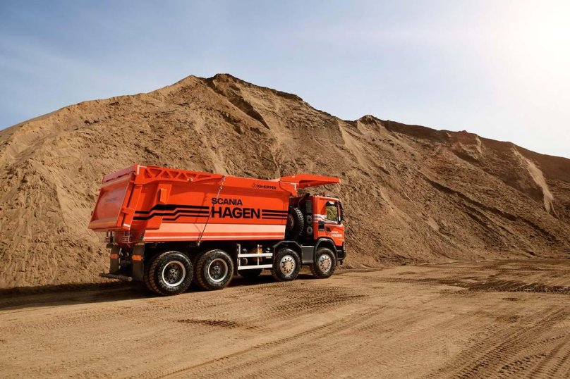 Скания самосвал g500 карьерный