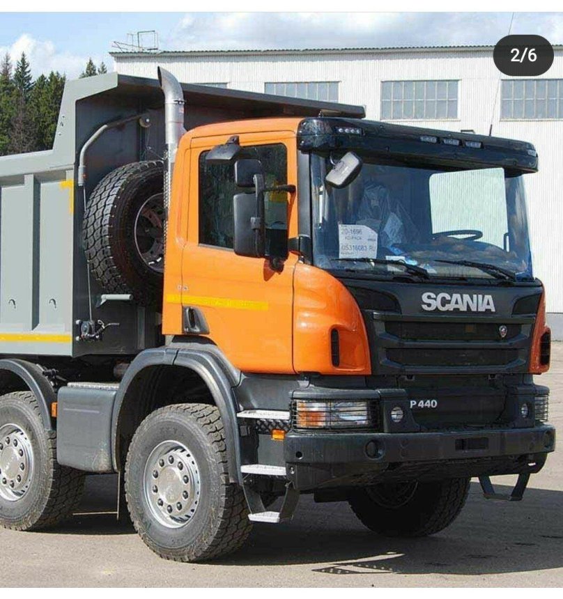 Scania p440 самосвал