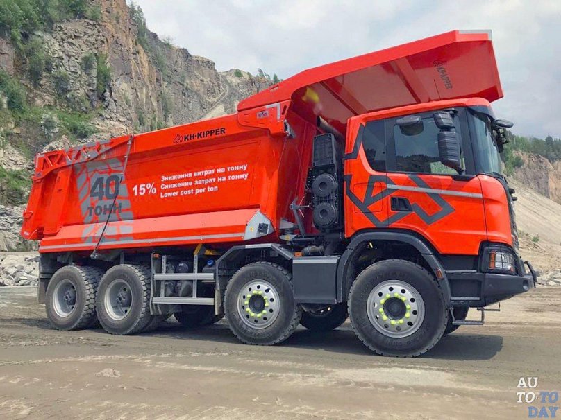 Карьерный самосвал Скания g440
