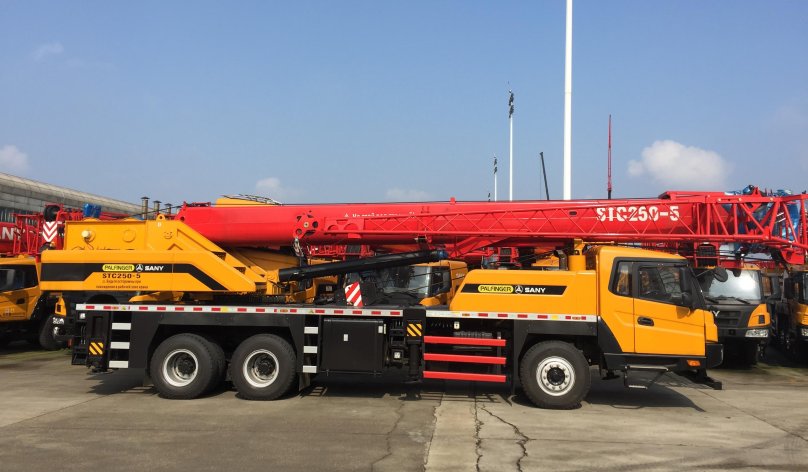 Автокран sany stc250-5