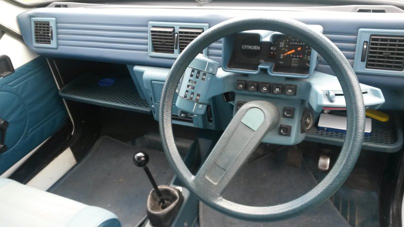 Citroen BX 1985 салон