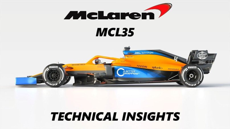 F1 2021 MCLAREN mcl35m