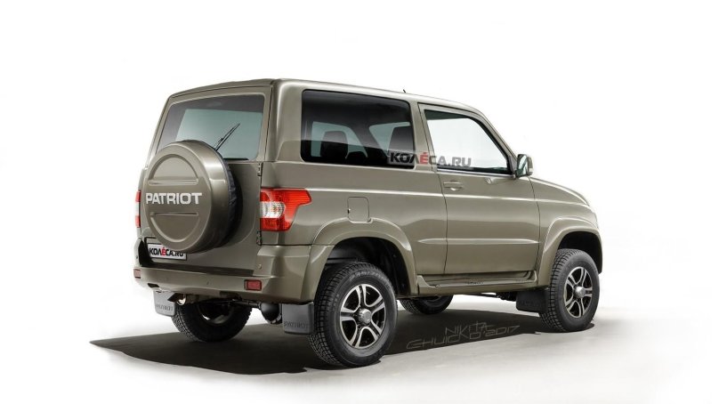 УАЗ Патриот 3 дверный