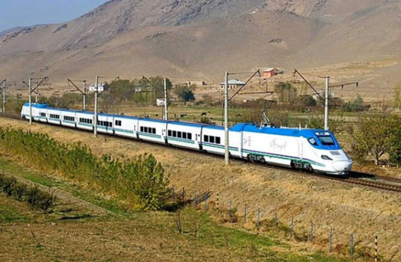 Узбекистан скоростной поезд Афросиаб