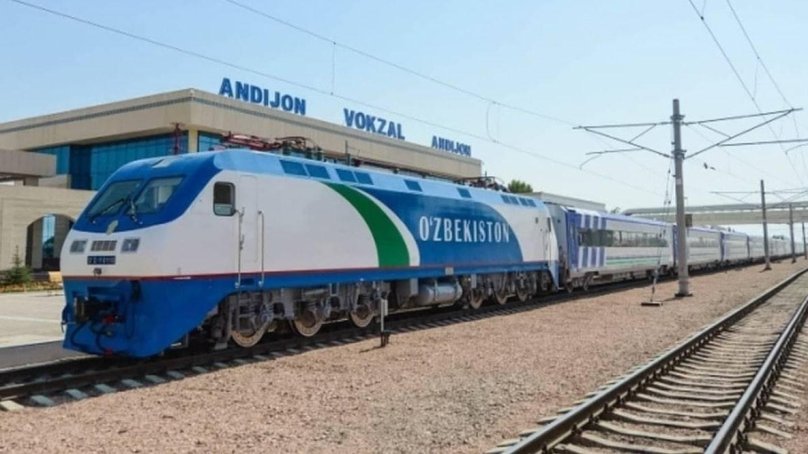 Поезд Ташкент - Андижан - Ташкент