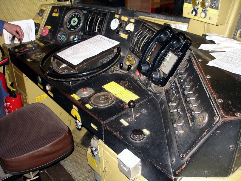 SNCF cc 40100 кабина