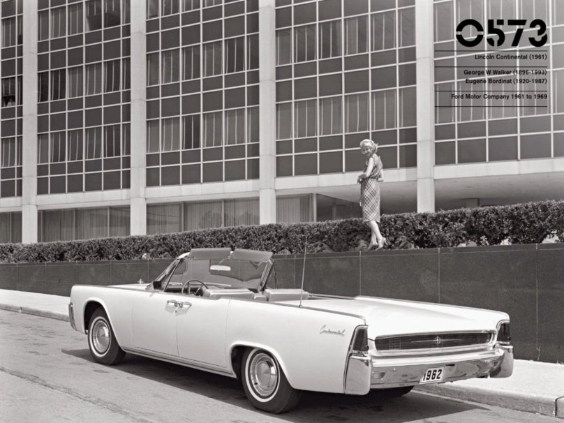 Линкольн Континенталь кабриолет 1969