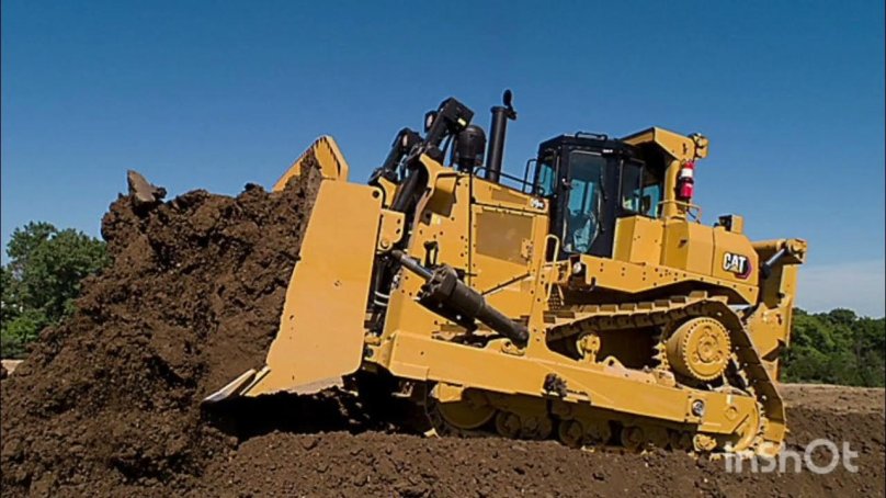 Катерпиллер бульдозер 9