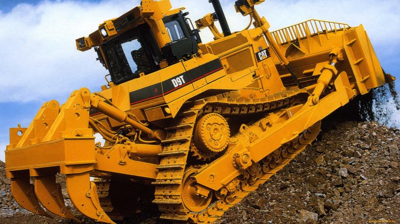 Бульдозер Cat d9