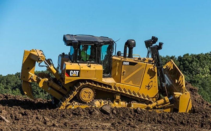 Бульдозер Cat d8