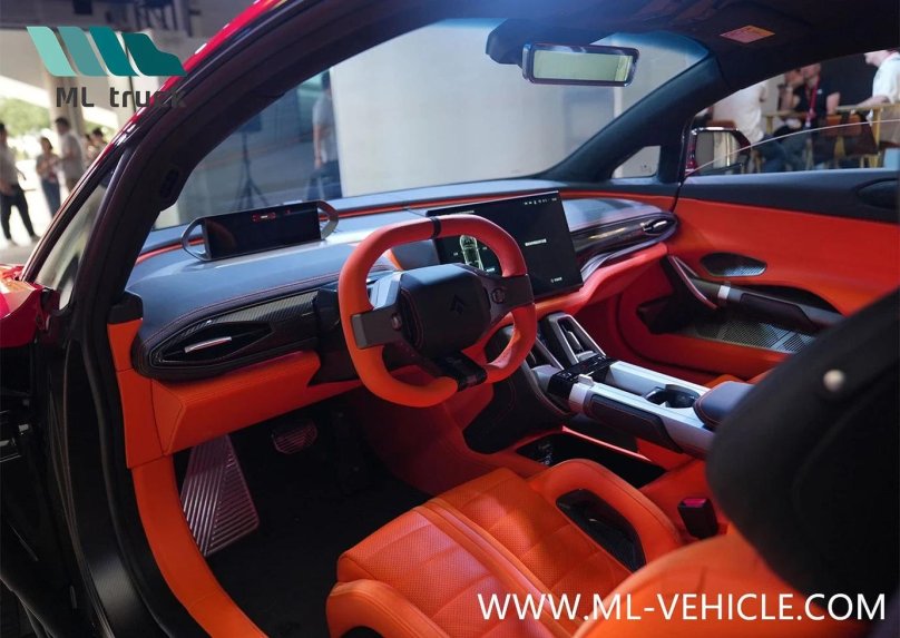 Китайская машина похожая на Феррари