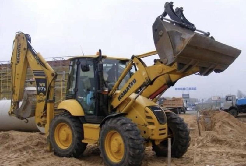 Экскаватор-погрузчик Komatsu wb97s