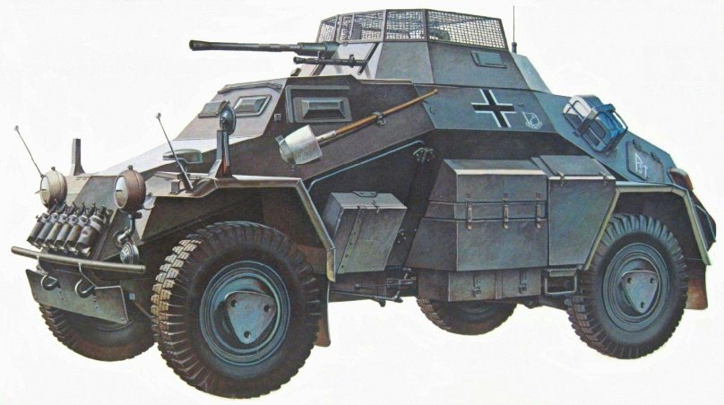 Броневик SD.KFZ.222
