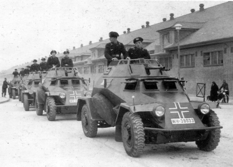 Броневик немецкий SD KFZ 221