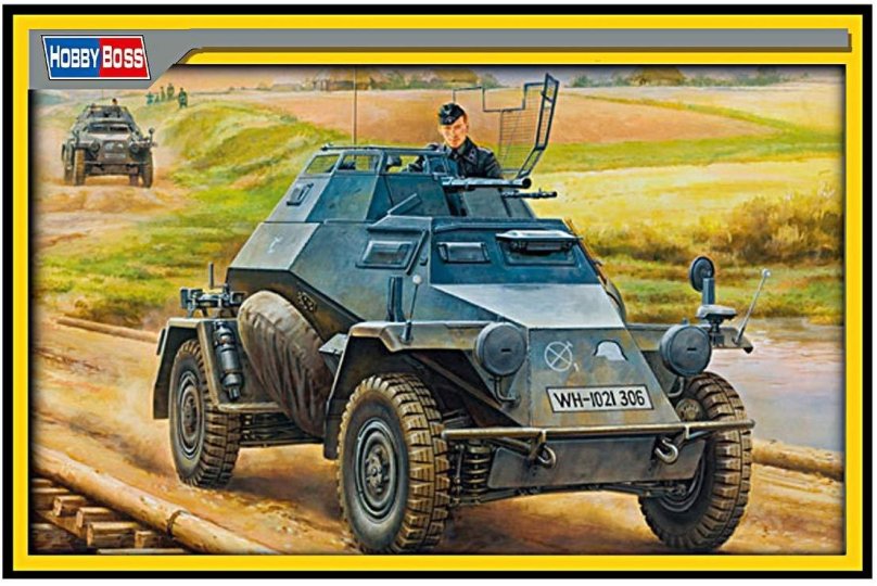 Бронемашина SD KFZ 222