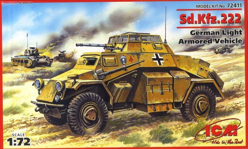 Немецкий бронетранспортер SD.KFZ.222