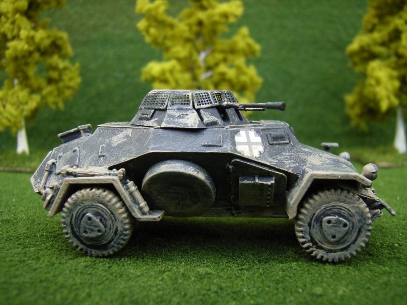 SD KFZ 222 модель