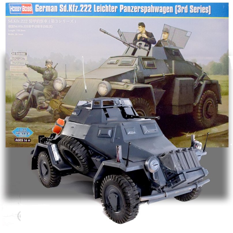 SD KFZ 222 Hobby Boss