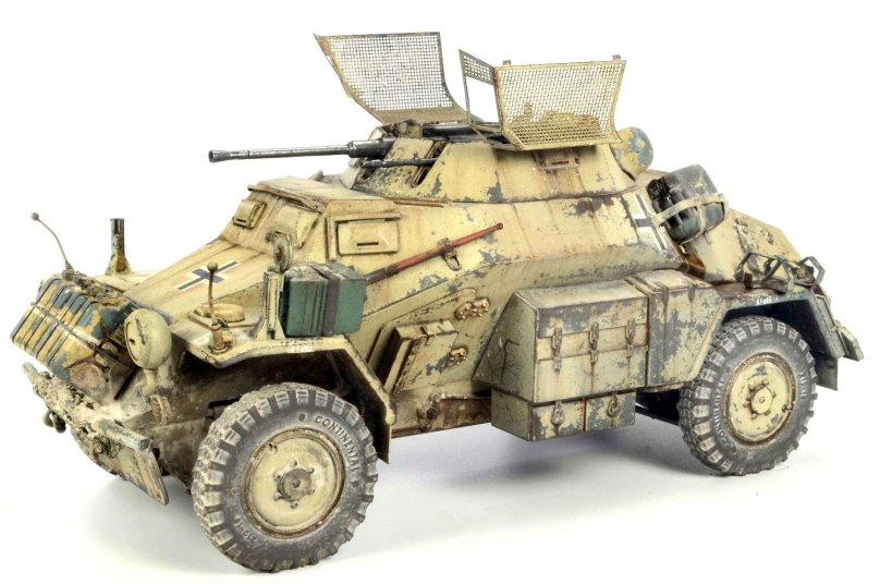 SD KFZ 222 модель