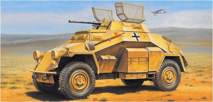 SD KFZ 222 модель