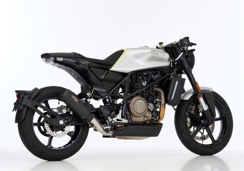 Vitpilen 401 выхлопная труба