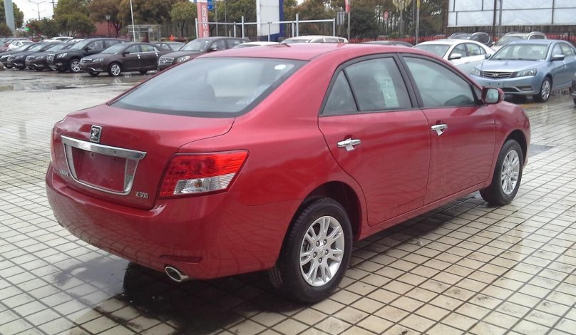 Тойота Аллион 2007 и Zotye z 300