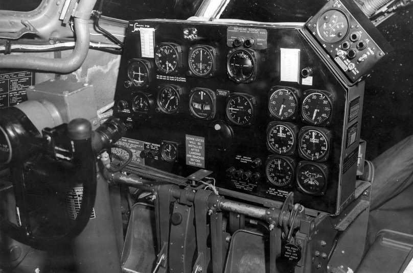 Boeing b-29 Superfortress кабина