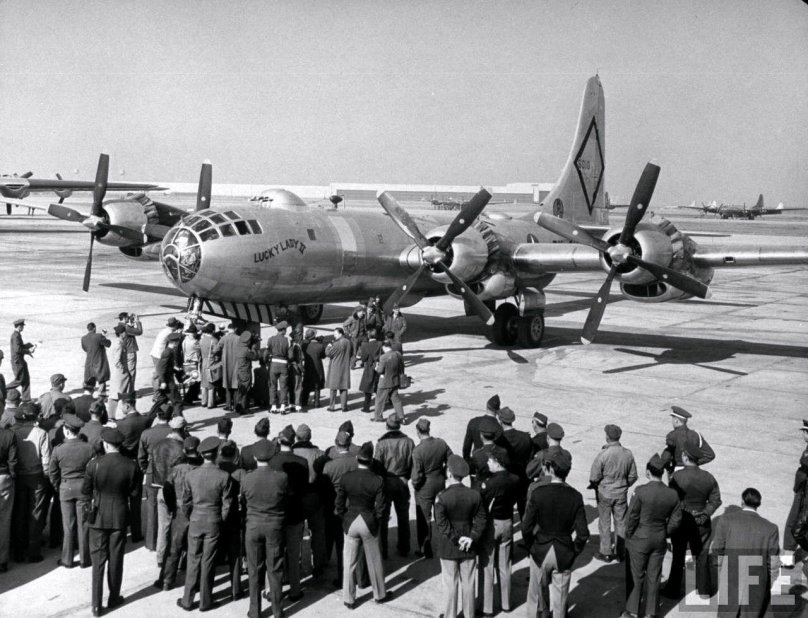 Boeing b-29 Superfortress бомбардировщик