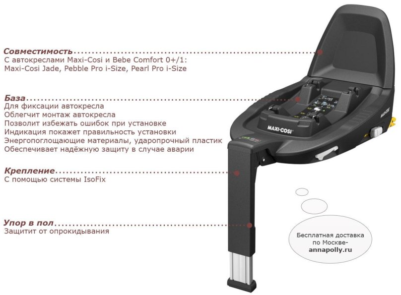 Maxi-cosi Jade + 3wayfix