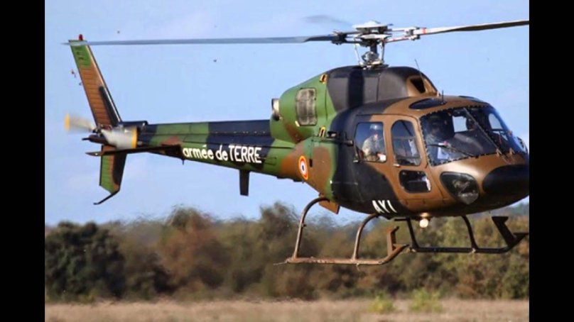 Вертолет as 555