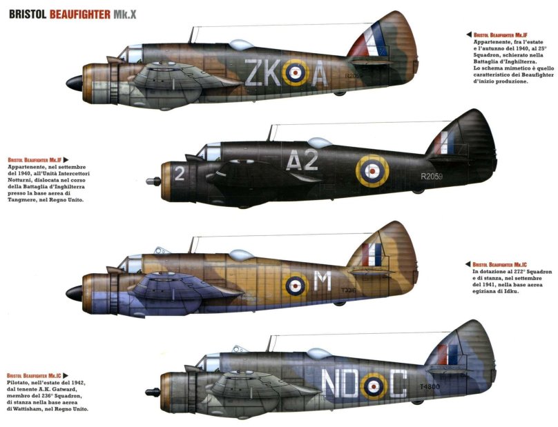 Бофайтер самолет второй мировой войны