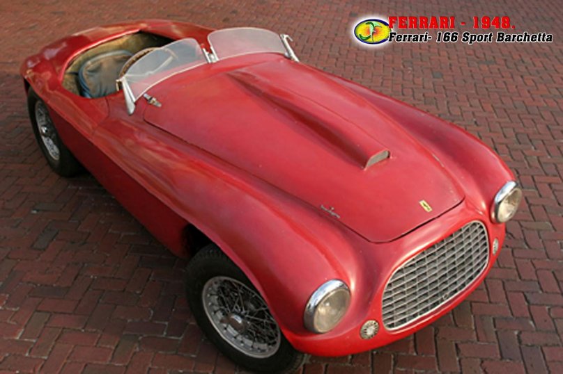 Ferrari 166 Red Barchetta