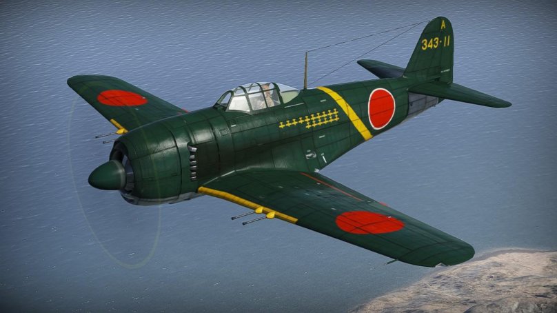 Японский самолет n1k1