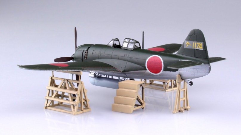 Kawanishi n1k1 Tamiya размер 1/48