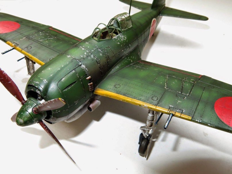 Kawanishi Shinden Type 11 Japanese Navy Kawanishi n1k1 -j Otaki 1/48