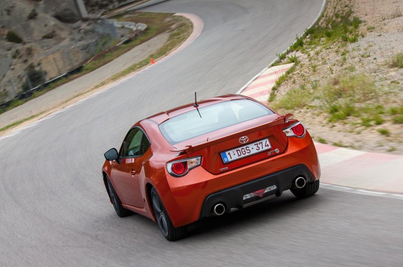 Toyota gt86 сзади