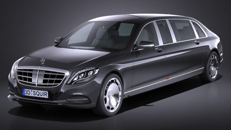 Mercedes-Benz s600 Pullman Guard
