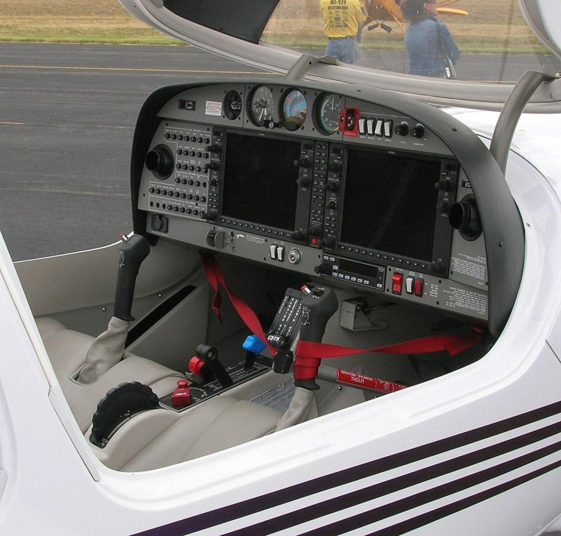 Diamond da40 Cockpit