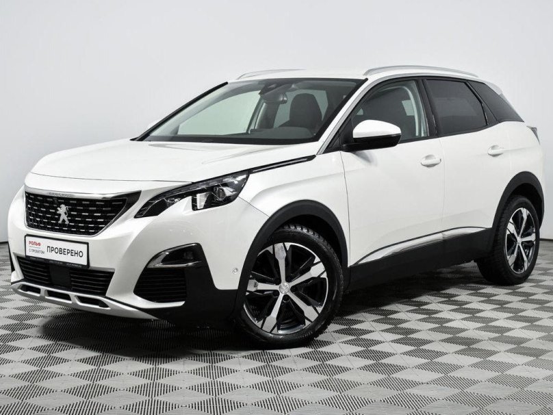 Пежо 3008 2017 белый