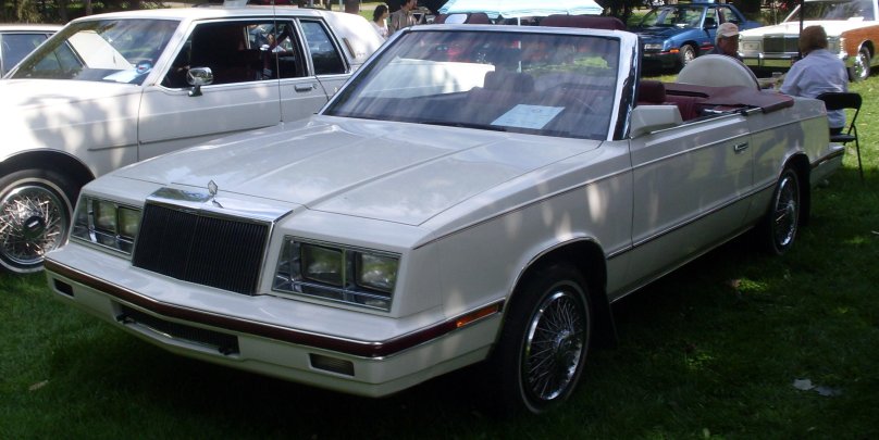 Chrysler le Baron кабриолет 1984