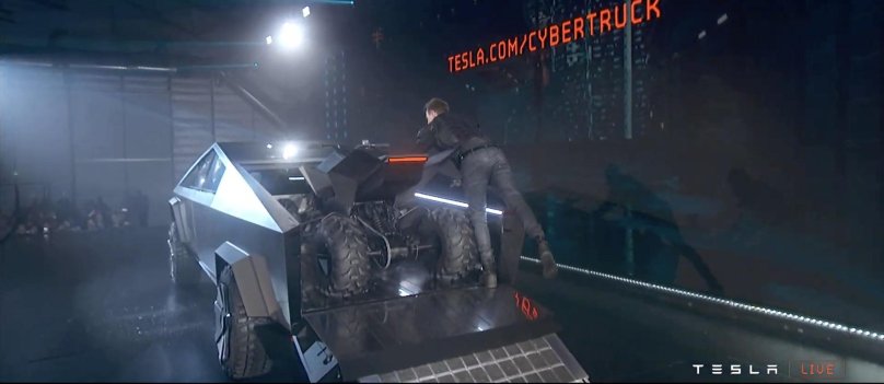 Золотая Тесла КИБЕРТРАК