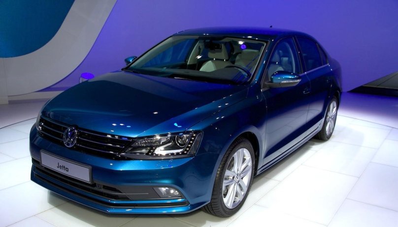 Фольксваген Джетта синяя